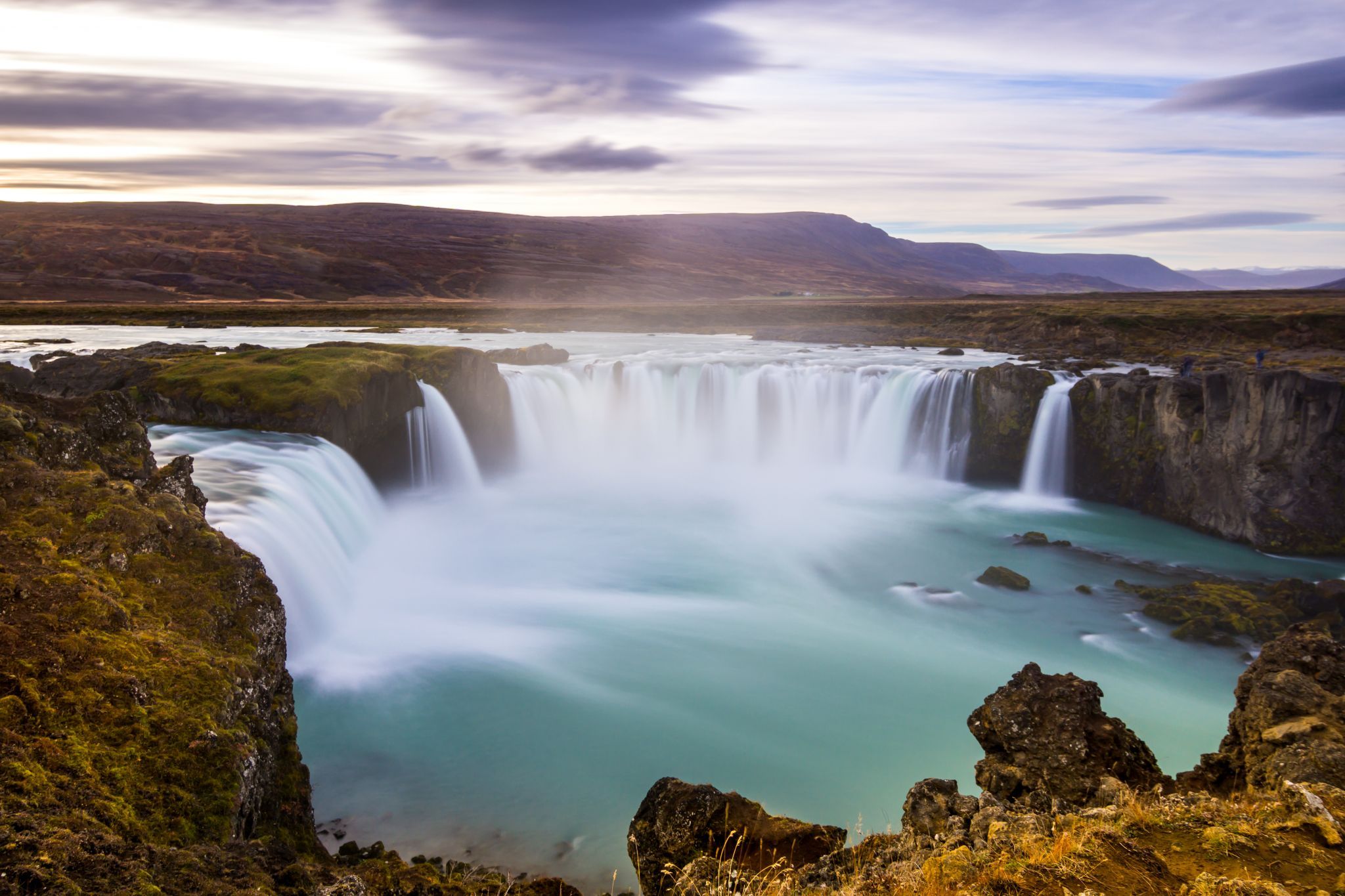 Goðafoss, South side view, Iceland