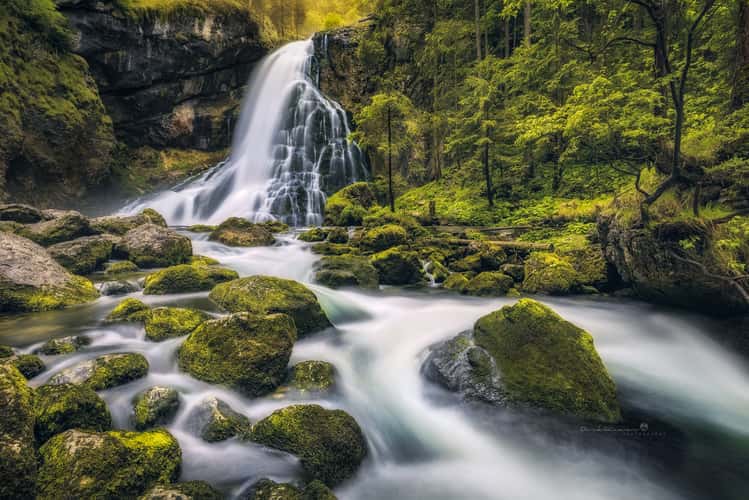 Gollinger Waterfall (Tennengau / Austria)