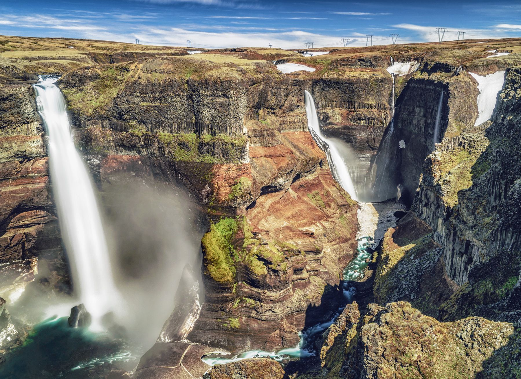 Haifoss waterfall, Iceland