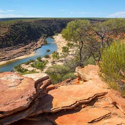 Kalbarri National Park, Murchison River, Australia