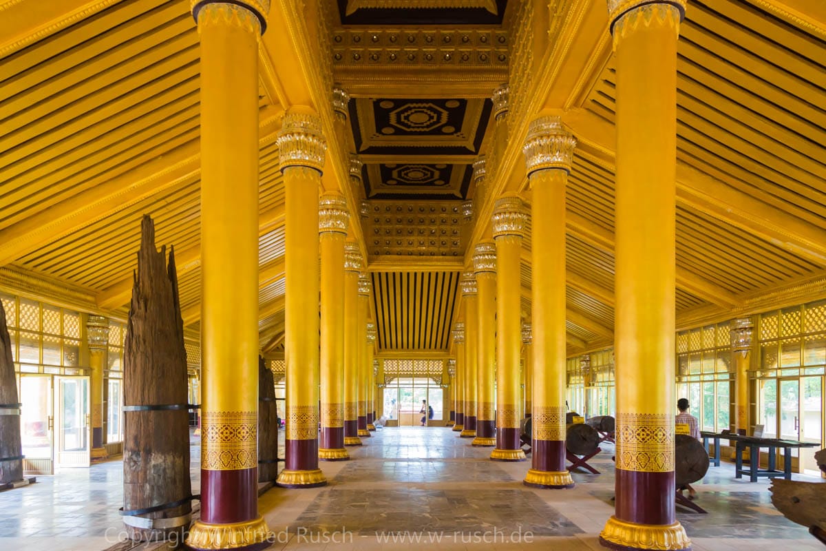 Kanbawzathadi-Palast, Myanmar