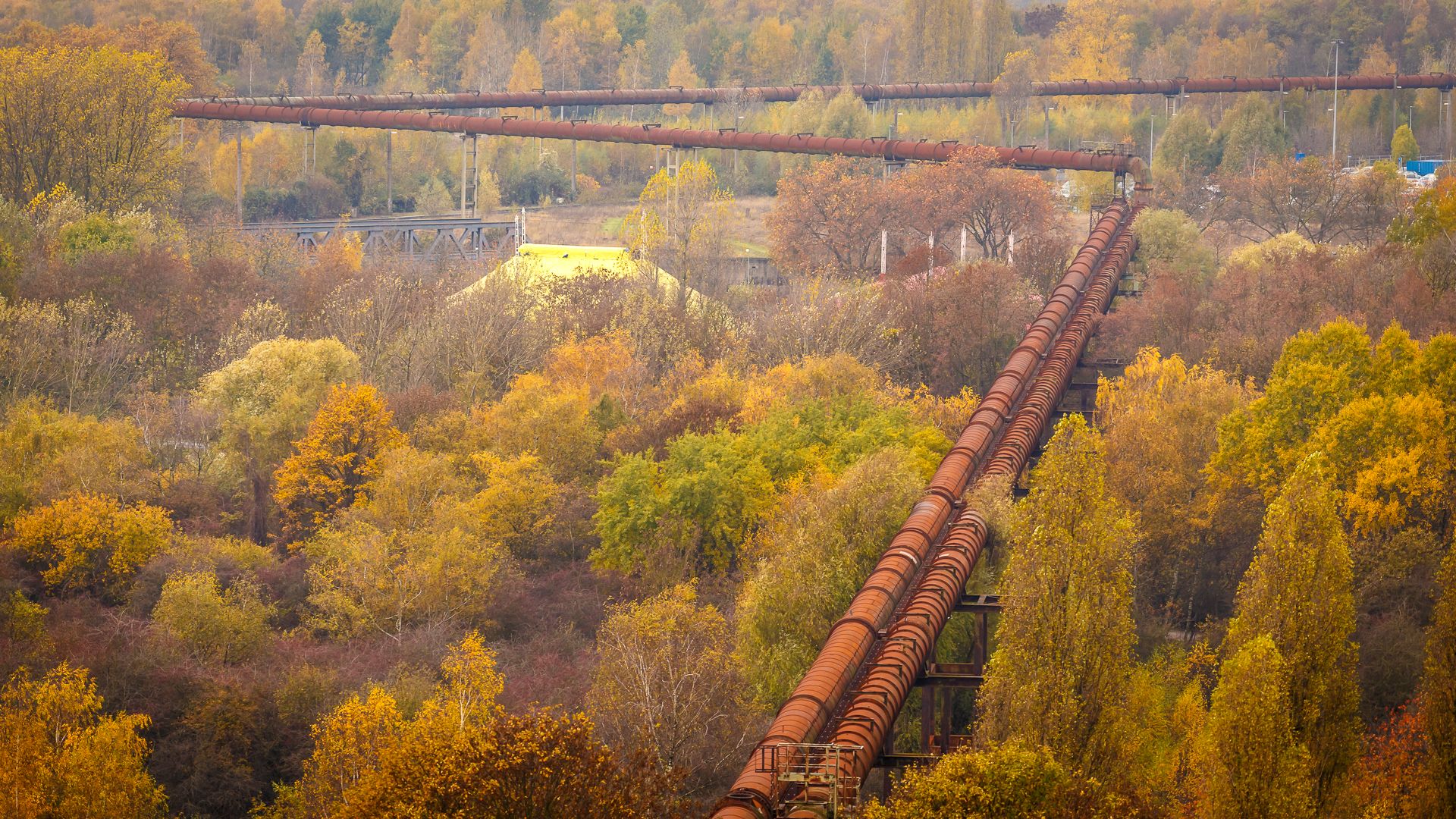 nature park Duisburg Nord, Germany