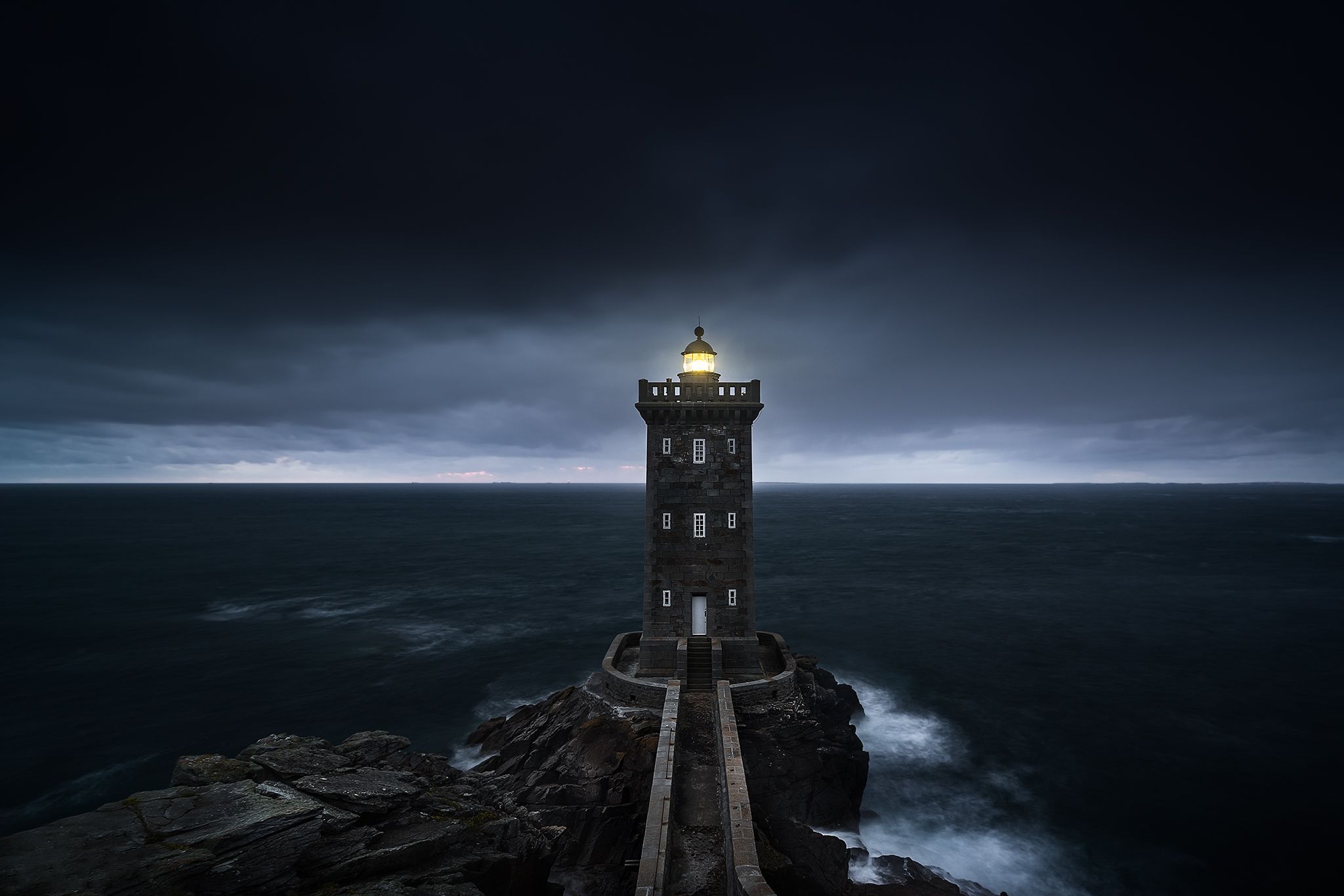 Lighthouse of Kermorvan, France