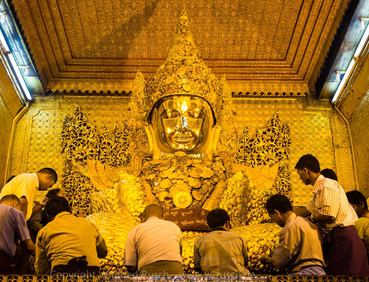 Mahamuni-Pagode, Myanmar