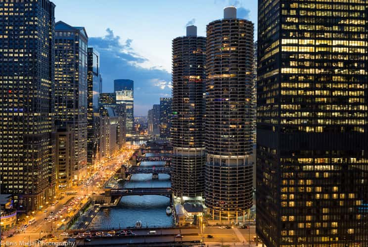 Rooftop of the London House Hotel, Chicago
