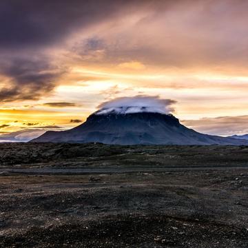 Mt. Herdubreid in Iceland, Iceland