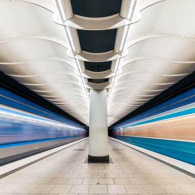 Munich Subway Station 'Am Hart', Germany