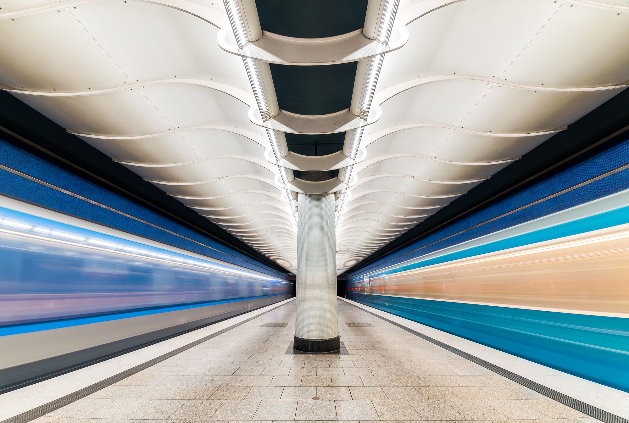 Munich Subway Station 'Am Hart', Germany