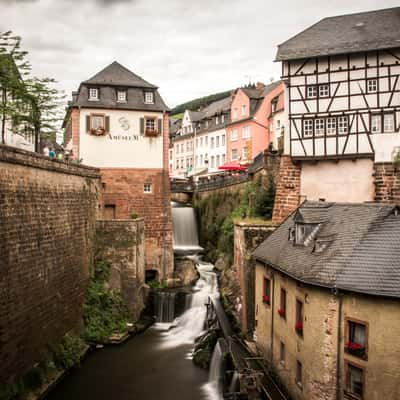 Old mill & waterfall, Germany