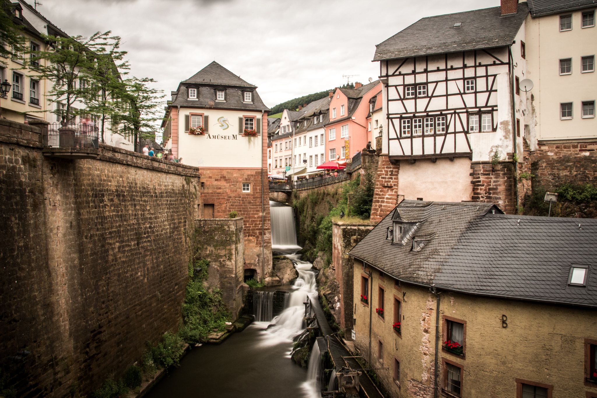 The Waterfall of Saarburg, Germany
