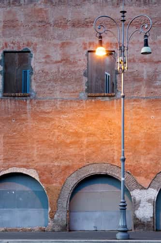 Building near the Colosseum, Rome