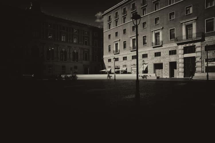 Piazza di S. Silvestro, Roma, Italy
