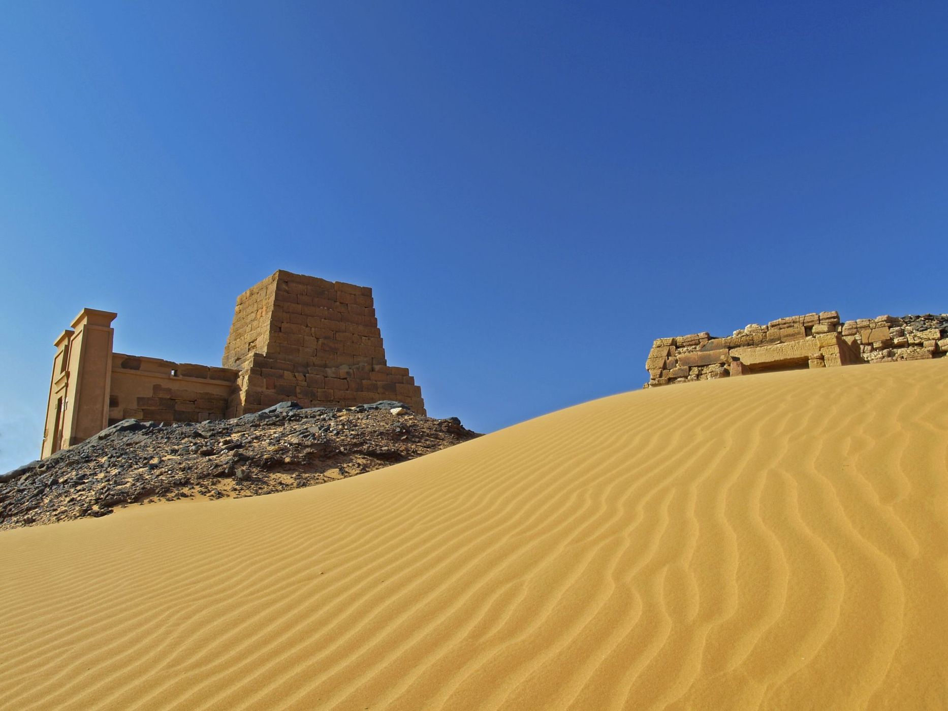Pyramids of Meroe, Sudan