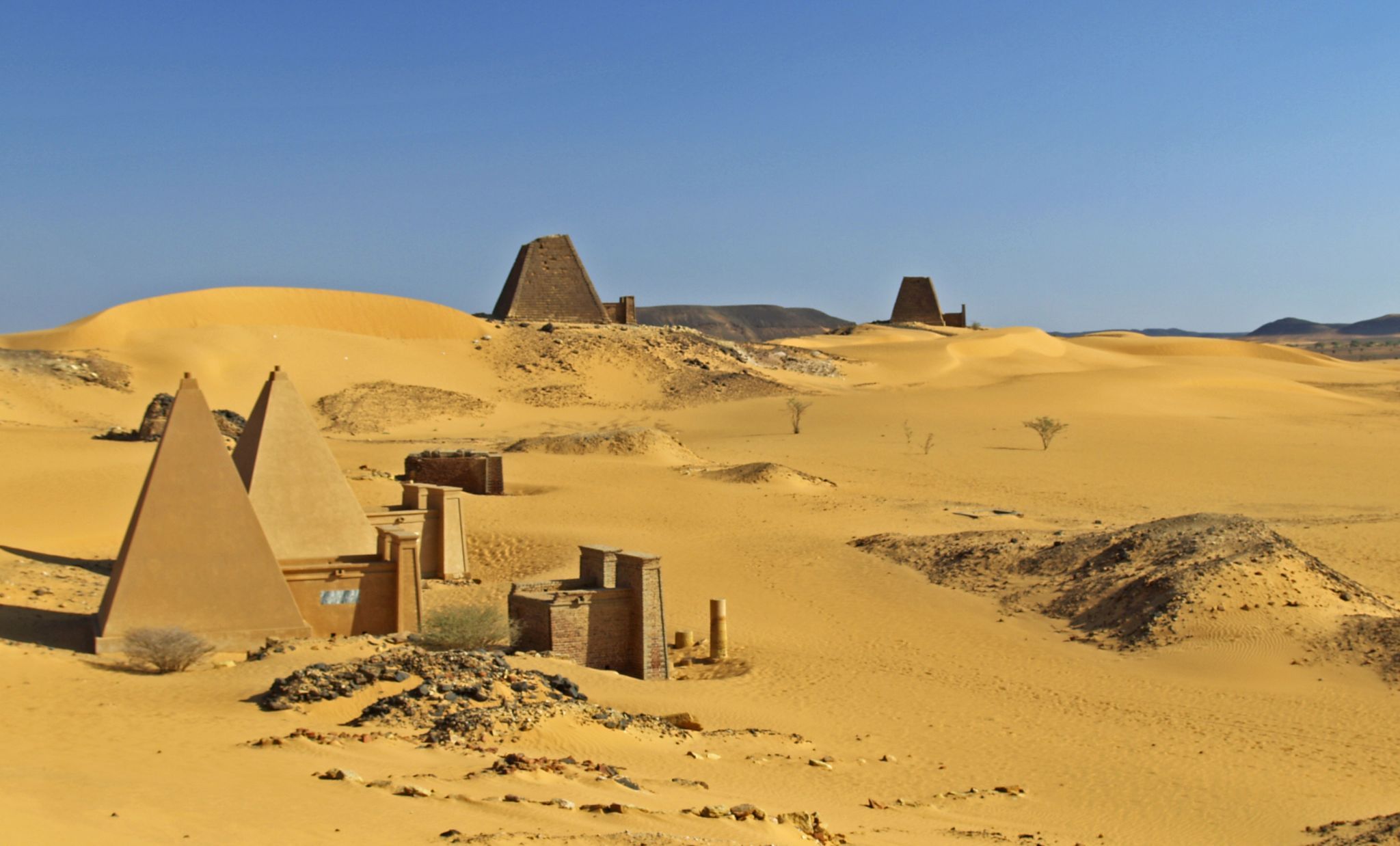 Pyramids of Meroe, Sudan
