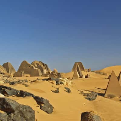 Pyramids of Meroe, Sudan