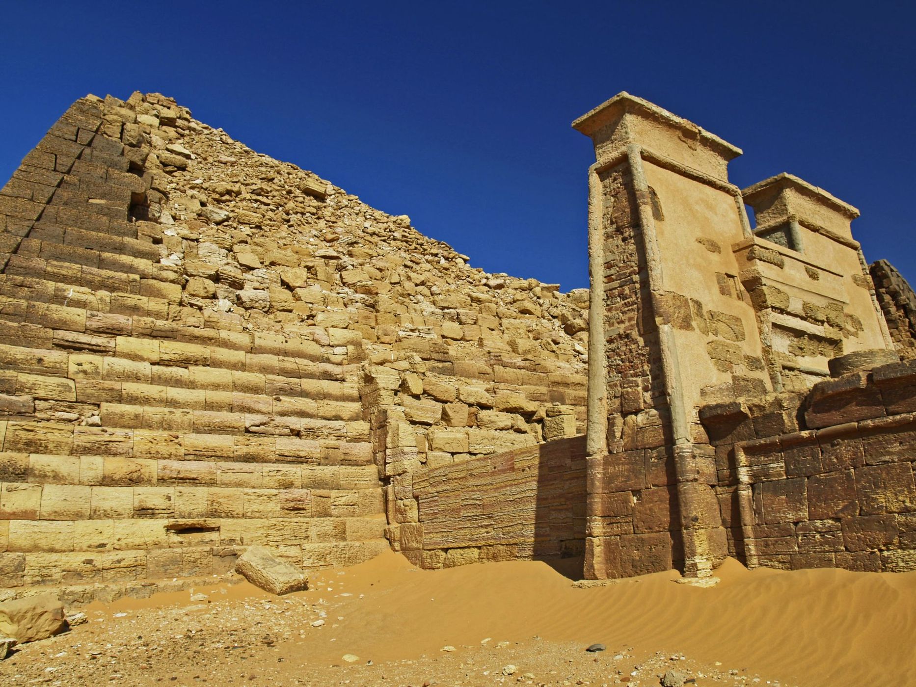 Pyramids of Meroe, Sudan