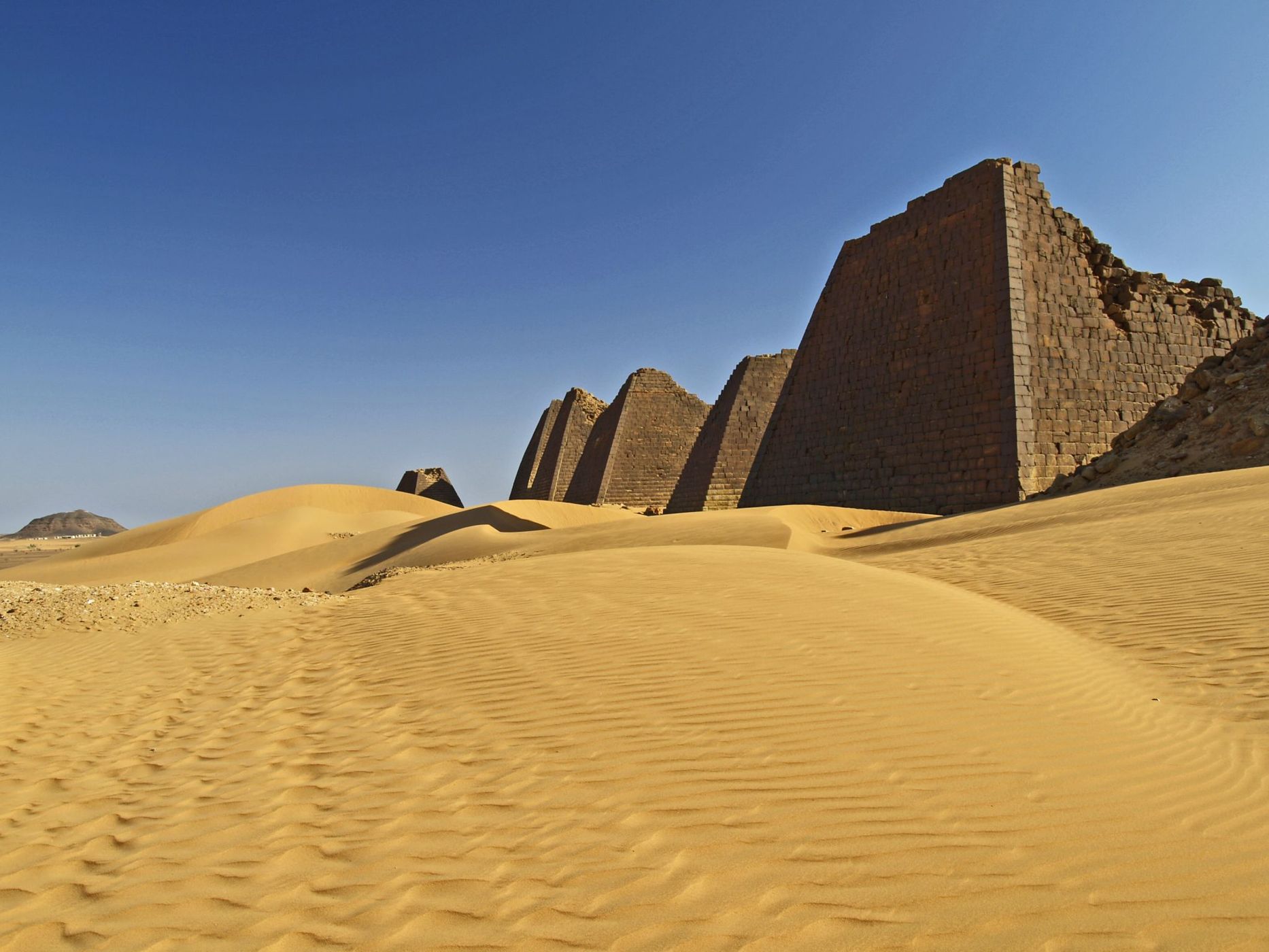 Pyramids of Meroe, Sudan