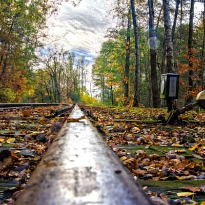 Railway switch, Germany