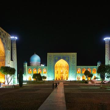 Registan place, Uzbekistan
