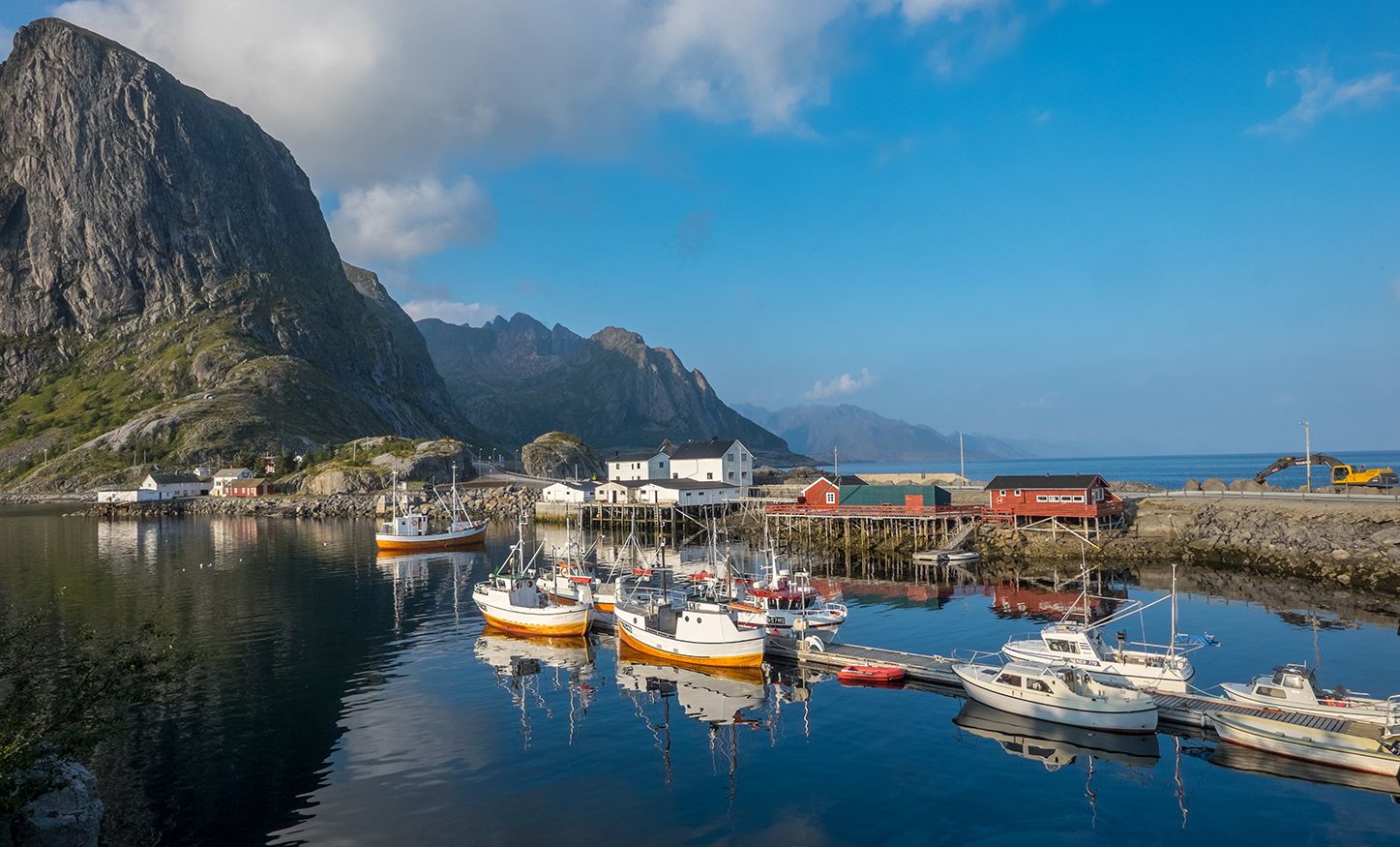 Hamnøy harbour, Norway