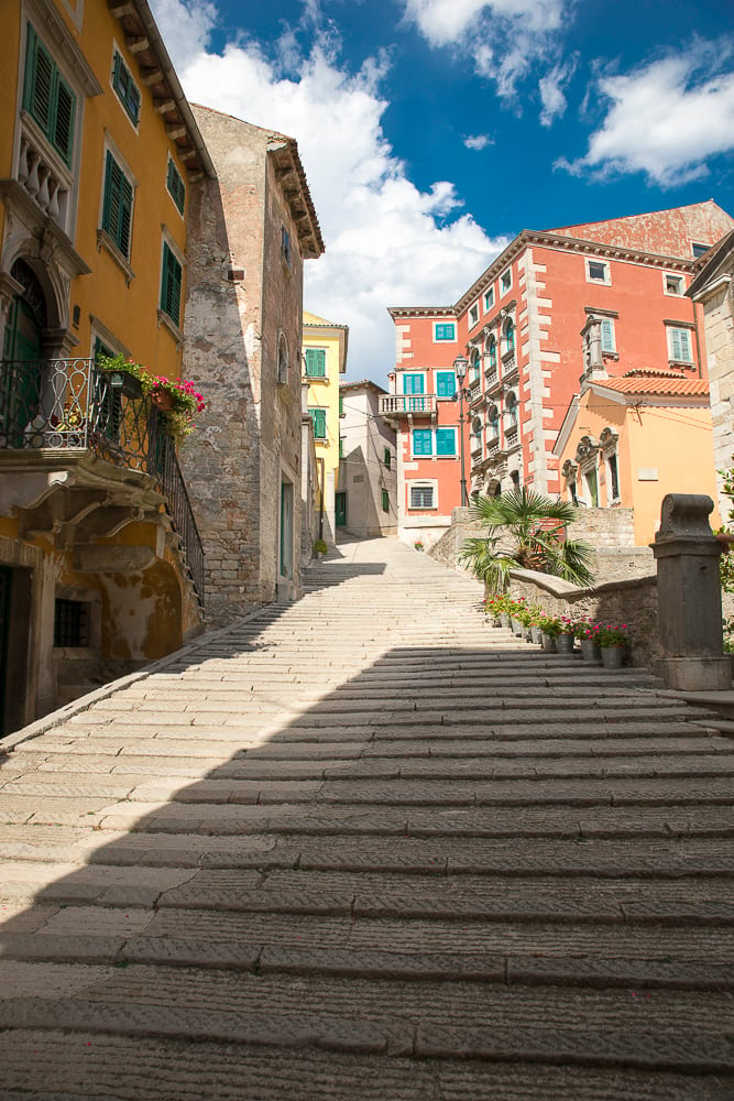 Stairs In The Old Town, Croatia