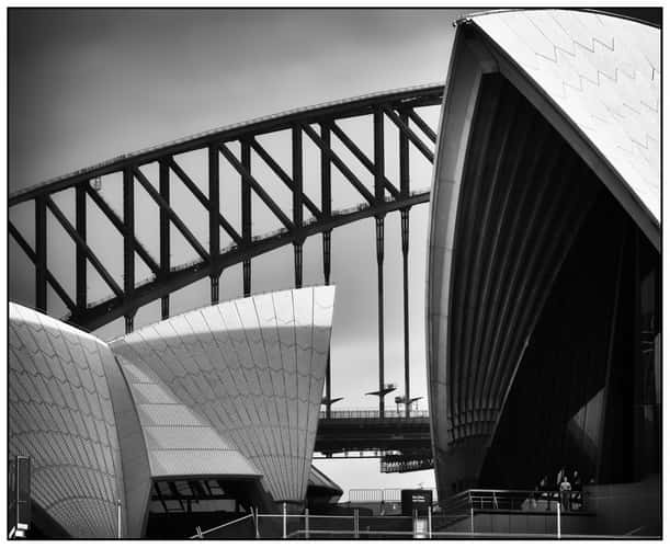 Sydney Harbour Bridge with Sydney Opera House