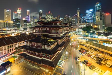 The Buddha Tooth Relic Temple, Singapore.