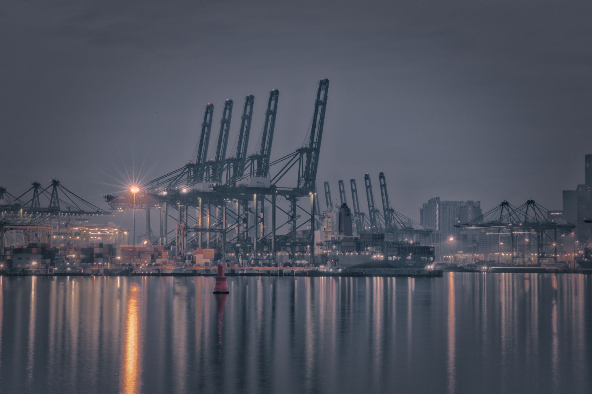 The docks, Singapore