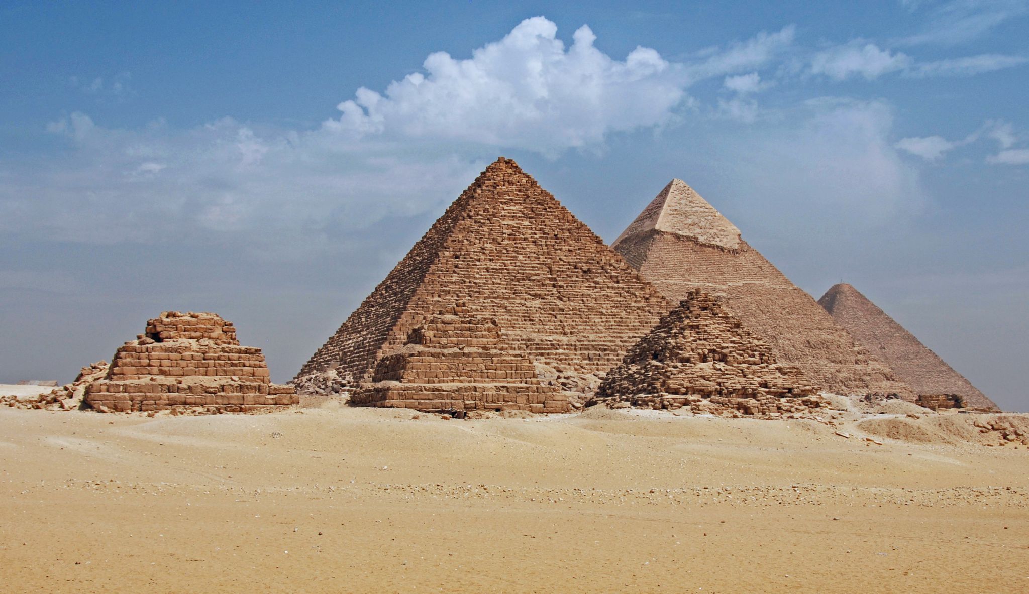 The Pyramids of Giza, Egypt