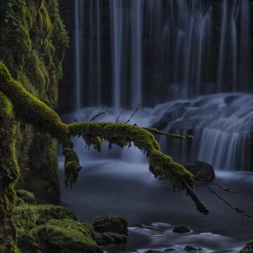 Waterfall Gerats, Germany