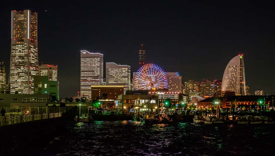 Yokohama harbor