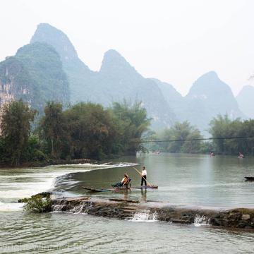Yulongfluss im Süden von China, China