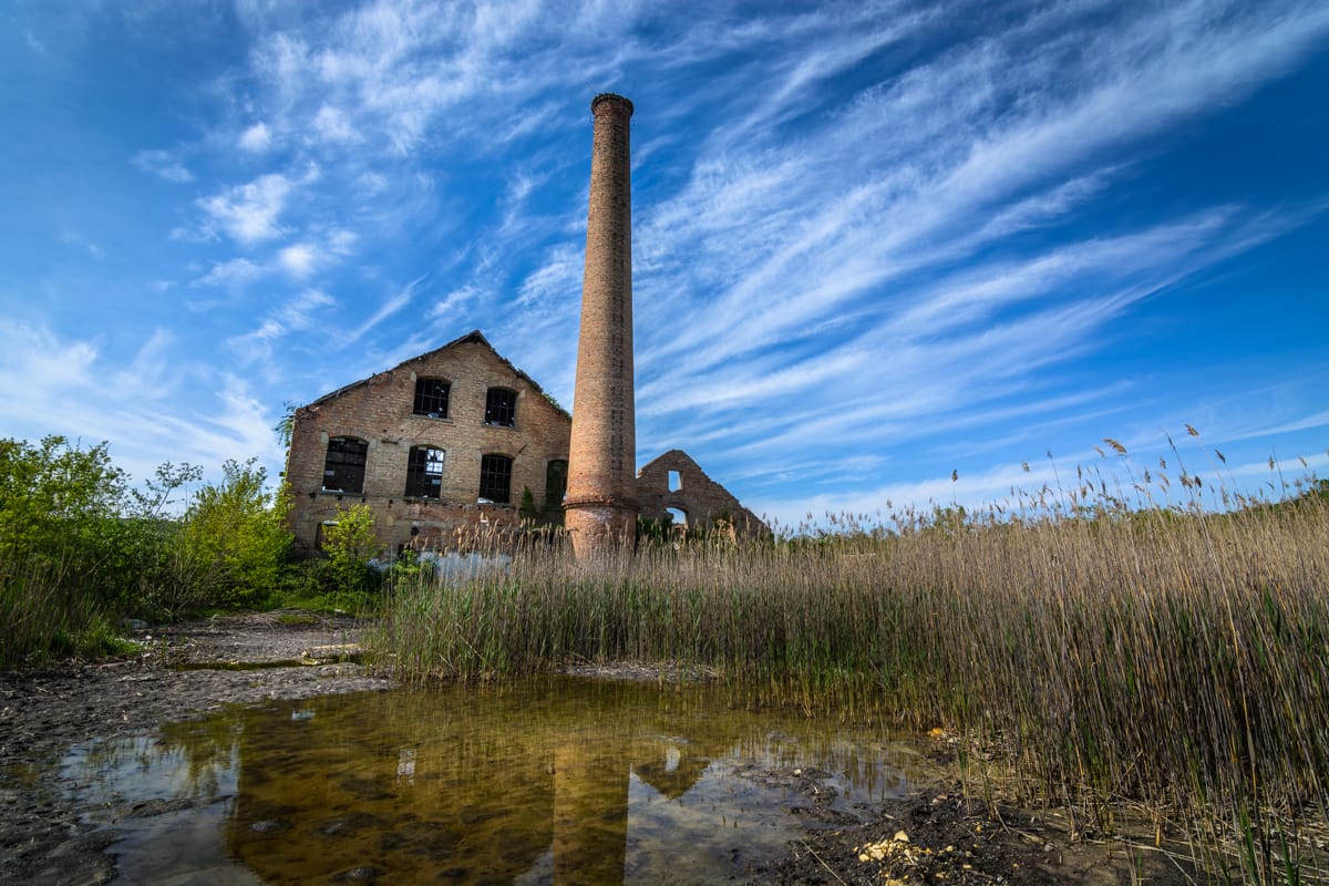 Abandoned factory, Romania
