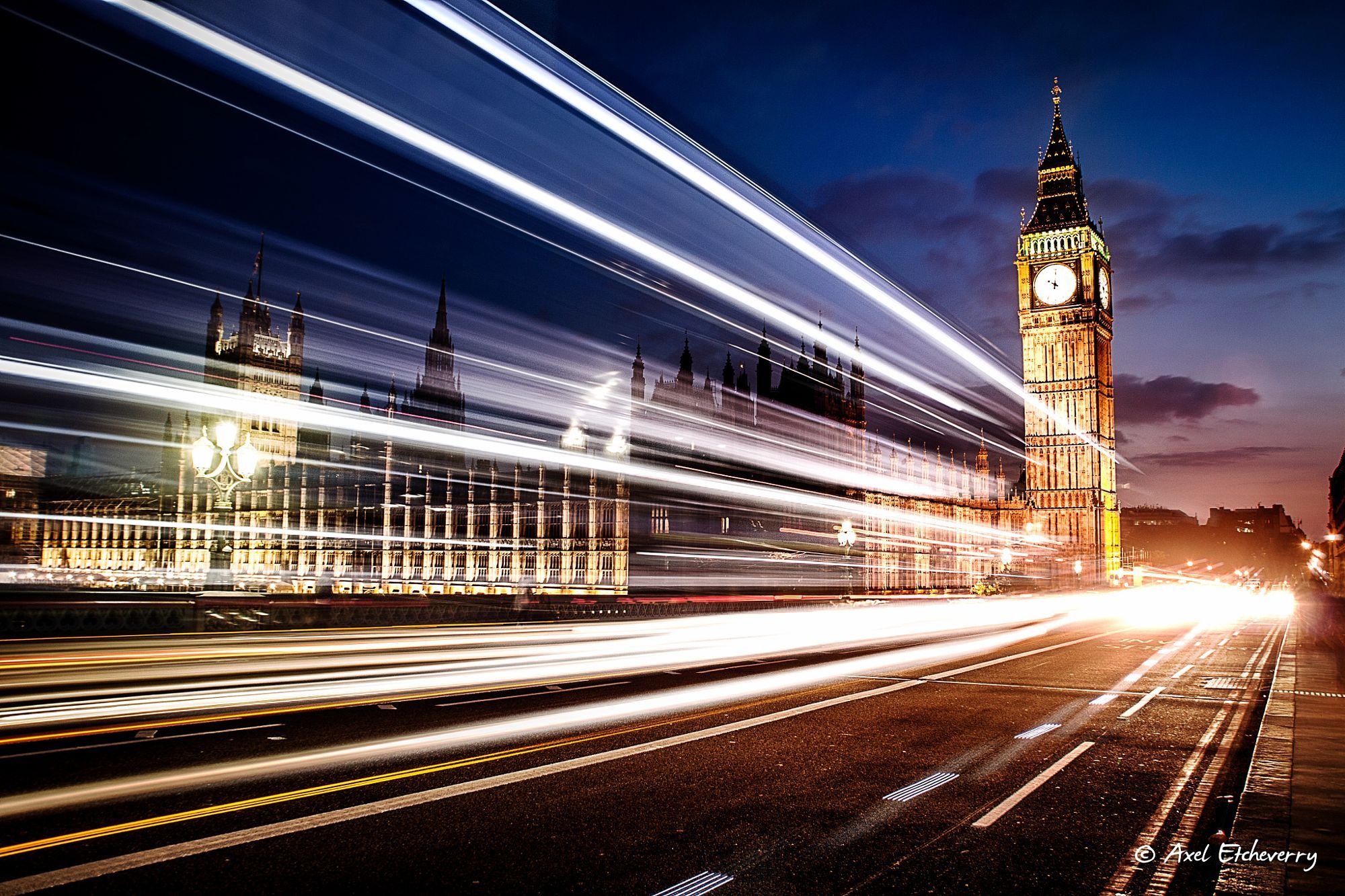 Big Ben from Westminster Bridge, London, United Kingdom