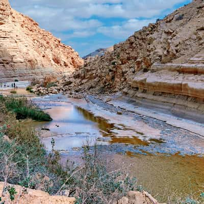 Canyon Ein Avdat, Israel