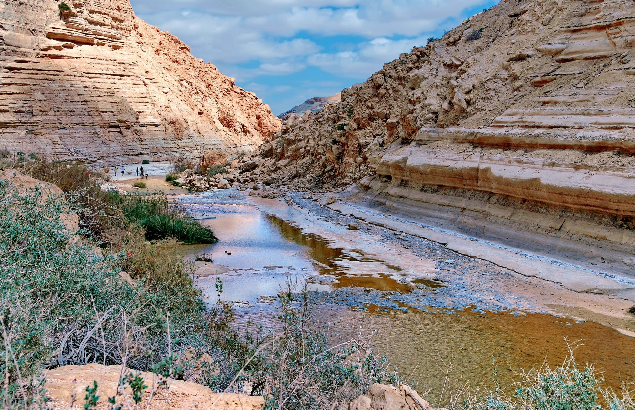 Canyon Ein Avdat, Israel