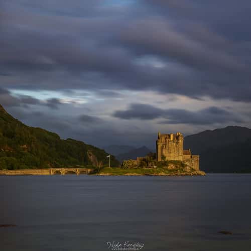 Eilean Donan Castle from the Loch Long Bridge