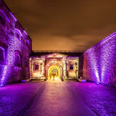 Festung Ehrenbreitstein - Festungsleuchten, Koblenz, Germany