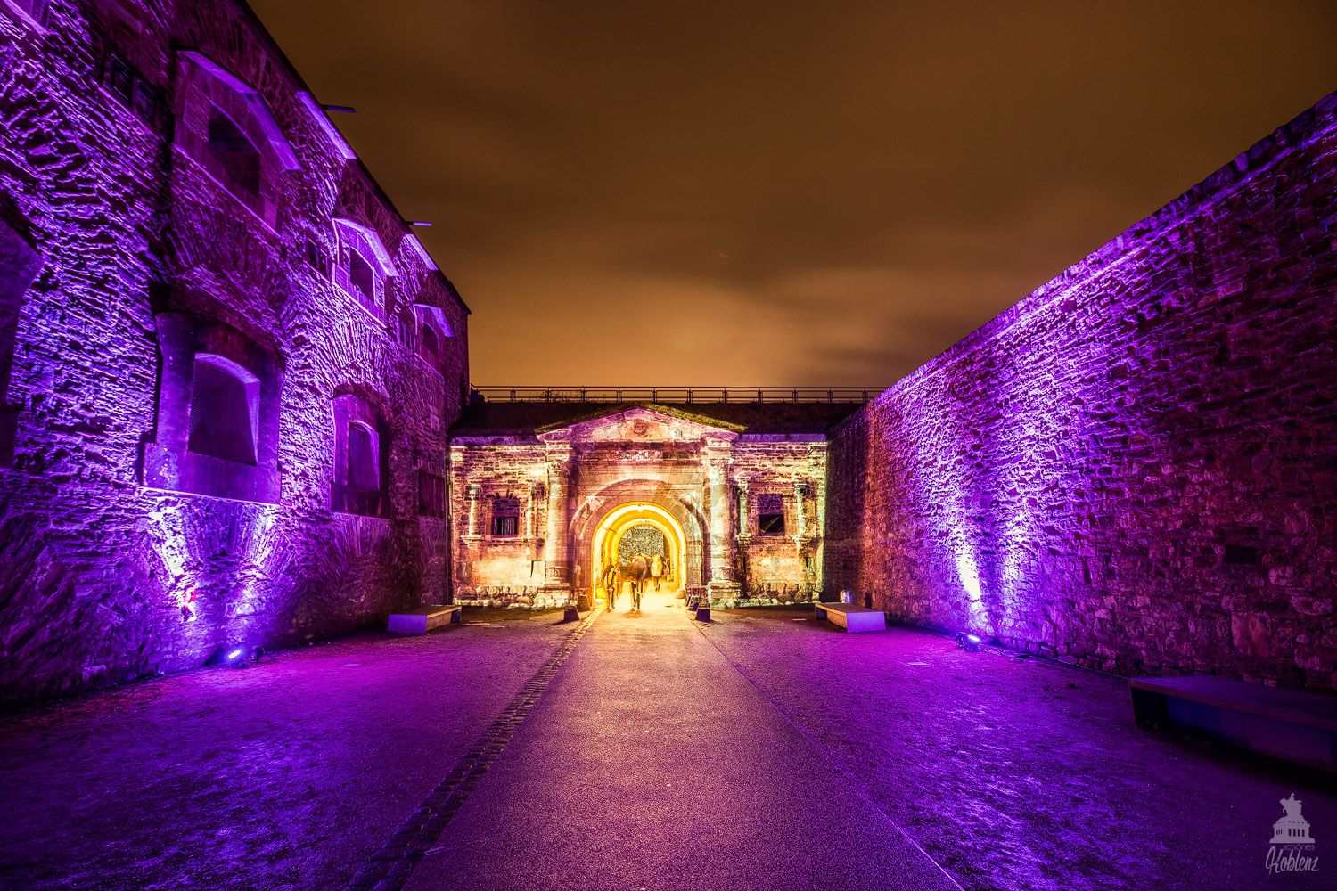 Festung Ehrenbreitstein - Festungsleuchten, Koblenz, Germany