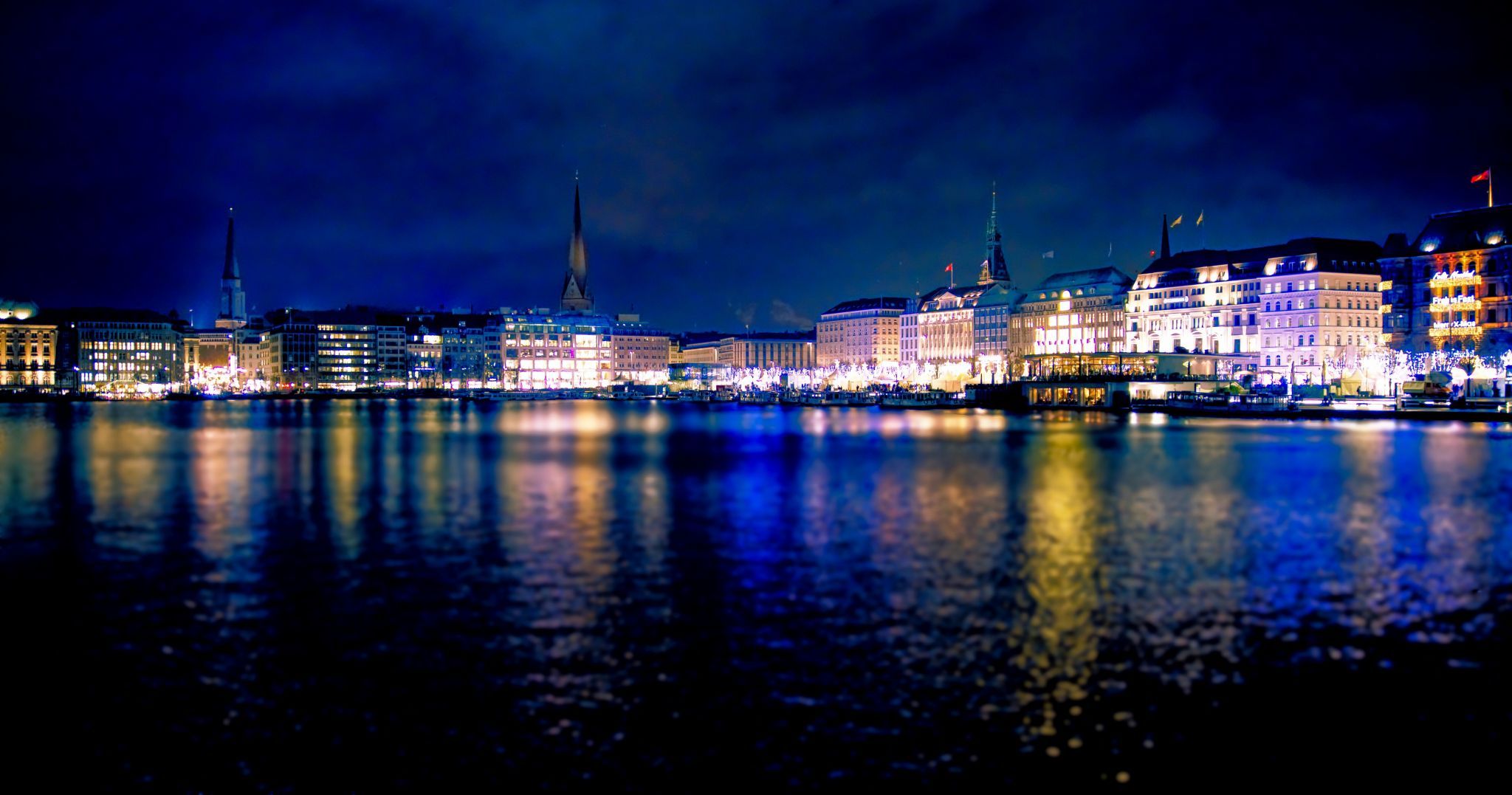 Binnenalster-View, Hamburg, Germany