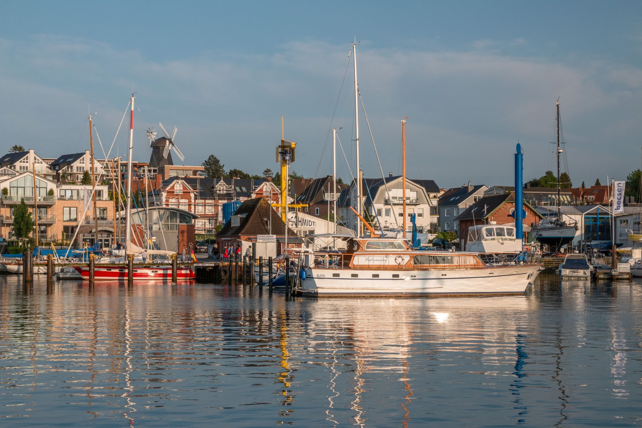 Harbor of Laboe, Germany