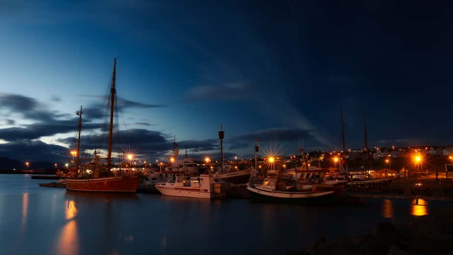 Husavik harbour