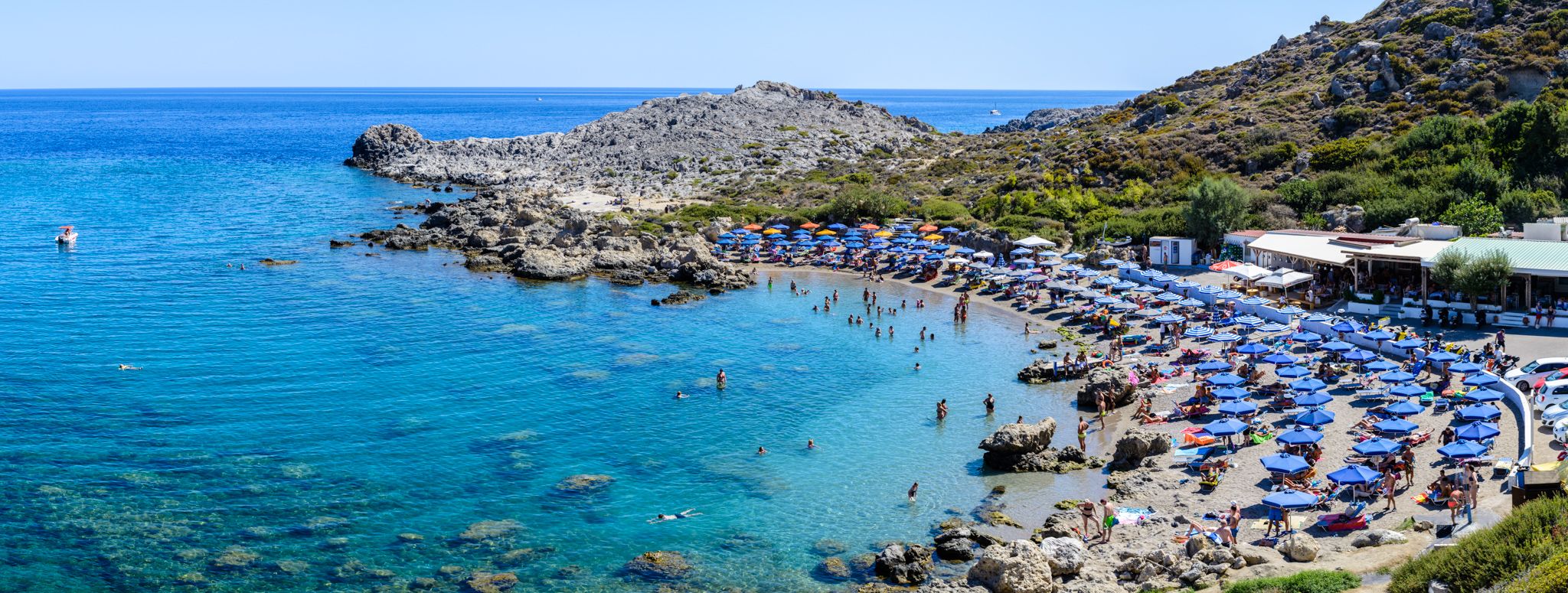 Ladiko beach, Rodos, Greece