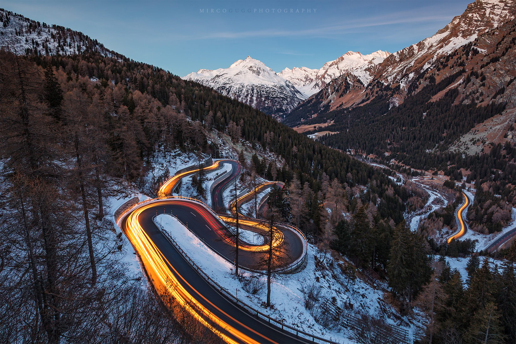 Maloja Pass Road, Switzerland