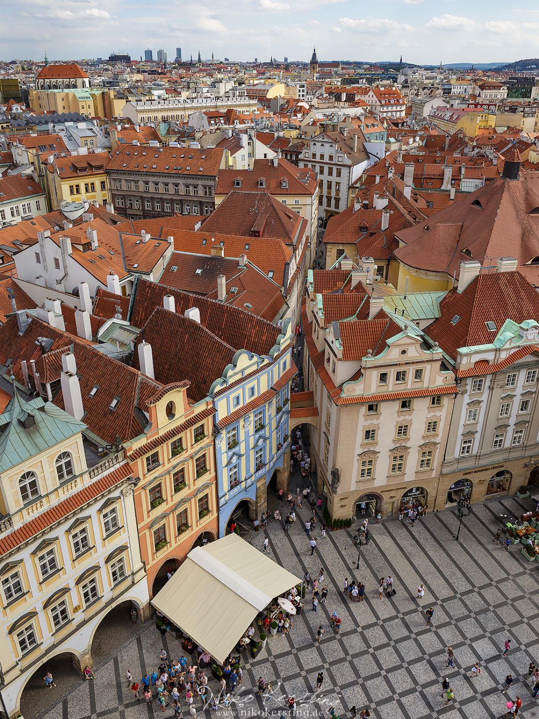 Old Town Hall Tower, Prague, Czech Republic