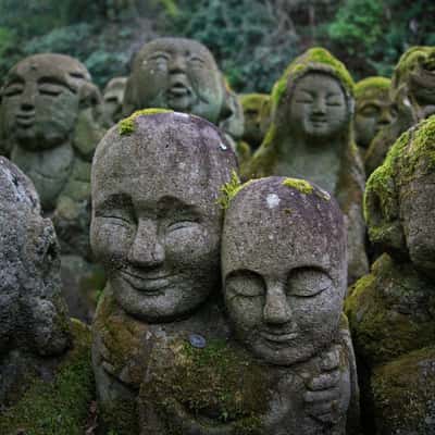 Otagi nenbutsu-ji temple, Japan