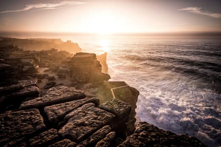 Portugese coastline