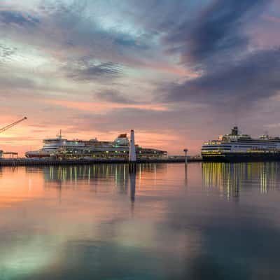 Station Pier, Hafen Melbourne Australien, Australia