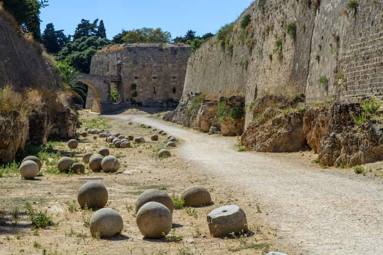 Rhodes city walls