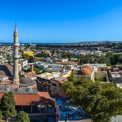 Rhodes Medieval Clock Tower, Greece